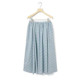 【ミディウミ/MidiUmi】 リバティフレアスカート人気、トレンドファッション・服の通販 founy(ファニー) ファッション Fashion レディースファッション Fashion for Women スカート Skirts Aライン・フレアスカート A-Line & Flared Skirts アクリル Acrylic Material シルク Silk, 100% Silk ペチコート Petticoat, Underskirt ボタニカル Botanical, Floral Pattern リラックス Relax, Relaxed Fit |ID:prp329100004710728
