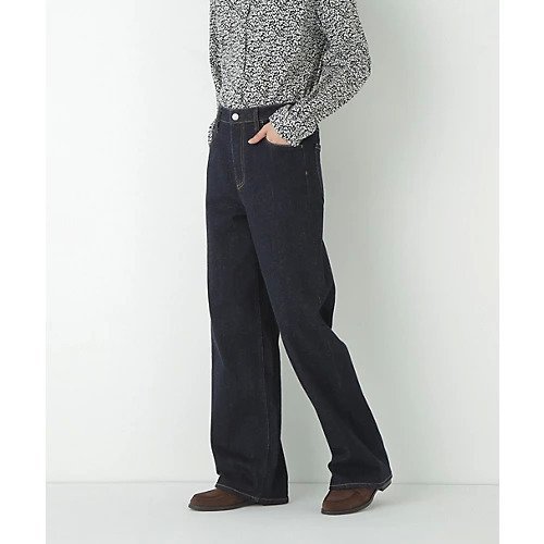 【ヒューマンウーマン/HUMAN WOMAN】のデニムセミワイド 人気、トレンドファッション・服の通販 founy(ファニー) 　ファッション　Fashion　レディースファッション　Fashion for Women　おすすめ　Recommended / Our Picks　ジャケット　Jacket, Outerwear　スタンダード　Standard, Basic　ストライプ　Stripe, Striped Pattern　ストレッチ　Stretch, Stretchy Fabric　ストレート　Straight, Straight Cut　セットアップ　Set-Up, Coordinated Outfit　デニム　Denim, Jeans Material　ベーシック　Basic, Essential　ポケット　Pocket, Pocket Detail　ヨーク　Yoke, Yoke Design　ルーズ　Loose, Oversized　ワイド　Wide, Wide Fit　別注　Limited Edition, Custom Order　other-3|ID: prp329100004710739 ipo3291000000034027919