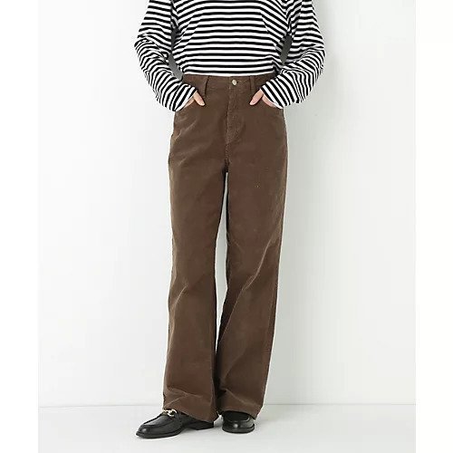 【ヒューマンウーマン/HUMAN WOMAN】のコーデュロイセミワイド 人気、トレンドファッション・服の通販 founy(ファニー) 　ファッション　Fashion　レディースファッション　Fashion for Women　おすすめ　Recommended / Our Picks　コーデュロイ　Corduroy, Cord Fabric　ジャケット　Jacket, Outerwear　スタンダード　Standard, Basic　ストライプ　Stripe, Striped Pattern　ストレッチ　Stretch, Stretchy Fabric　ストレート　Straight, Straight Cut　セットアップ　Set-Up, Coordinated Outfit　ポケット　Pocket, Pocket Detail　ヨーク　Yoke, Yoke Design　ルーズ　Loose, Oversized　ワイド　Wide, Wide Fit　別注　Limited Edition, Custom Order　other-3|ID: prp329100004710741 ipo3291000000034027931