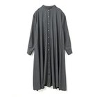 【ミズイロ インド/mizuiro ind】のT/Rスタンドカラーフレアワンピース 人気、トレンドファッション・服の通販 founy(ファニー) ファッション Fashion レディースファッション Fashion for Women ワンピース Dresses オケージョン Occasion Wear スタンド Stand Collar, Upright Stand フレア Flare, Flared フロント Front, Front Design 人気 Popular, Best Seller 定番 Standard, Basic Item 羽織 Haori, Light Jacket thumbnail チャコールグレー|ID: prp329100004710743 ipo3291000000034027945
