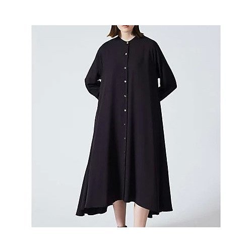 【ミズイロ インド/mizuiro ind】のT/Rスタンドカラーフレアワンピース 人気、トレンドファッション・服の通販 founy(ファニー) 　ファッション　Fashion　レディースファッション　Fashion for Women　ワンピース　Dresses　オケージョン　Occasion Wear　スタンド　Stand Collar, Upright Stand　フレア　Flare, Flared　フロント　Front, Front Design　人気　Popular, Best Seller　定番　Standard, Basic Item　羽織　Haori, Light Jacket　other-2|ID: prp329100004710743 ipo3291000000034027947
