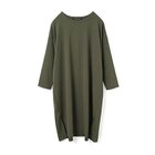 【ミズイロ インド/mizuiro ind】のクルーネックロングワンピース 人気、トレンドファッション・服の通販 founy(ファニー) ファッション Fashion レディースファッション Fashion for Women ワンピース Dresses カットソー Cut and Sewn Top シンプル Simple, Minimal スリット Slit, Slit Detail ボトム Bottoms, Lower Wear ロング Long, Long-Length 夏 Summer thumbnail カーキ|ID: prp329100004710746 ipo3291000000034027961