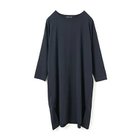 【ミズイロ インド/mizuiro ind】のクルーネックロングワンピース 人気、トレンドファッション・服の通販 founy(ファニー) ファッション Fashion レディースファッション Fashion for Women ワンピース Dresses カットソー Cut and Sewn Top シンプル Simple, Minimal スリット Slit, Slit Detail ボトム Bottoms, Lower Wear ロング Long, Long-Length 夏 Summer thumbnail ネイビー|ID: prp329100004710746 ipo3291000000034027964