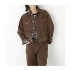 【ヒューマンウーマン/HUMAN WOMAN】のコーデュロイジャケット 人気、トレンドファッション・服の通販 founy(ファニー) ファッション Fashion レディースファッション Fashion for Women アウター Coat / Outerwear Collection レディースジャケット・軽アウター Jackets おすすめ Recommended / Our Picks コーデュロイ Corduroy, Cord Fabric ジャケット Jacket, Outerwear スタンダード Standard, Basic ストレッチ Stretch, Stretchy Fabric セットアップ Set-Up, Coordinated Outfit 別注 Limited Edition, Custom Order 秋 Autumn thumbnail BROWN|ID: prp329100004710756 ipo3291000000034028047