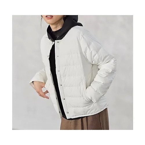 【エニー/ANY】のフレンチダウンショートコート インテリア・キッズ・メンズ・レディースファッション・服の通販 founy(ファニー) 　ファッション　Fashion　レディースファッション　Fashion for Women　アウター　Coat / Outerwear Collection　コート・ロングコート・ピーコート　Long Coats, Peacoats & More　洗える　Machine Washable　軽量　Lightweight, Ultra Light　ショート　Short, Short Length　シンプル　Simple, Minimal　ダウン　Down, Puffer　パーカー　Hoodie, Parka　ライナー　Liner, Inner Layer　A/W・秋冬　Autumn/Winter　おすすめ　Recommended / Our Picks　エクリュ|ID: prp329100004710758 ipo3291000000034028061