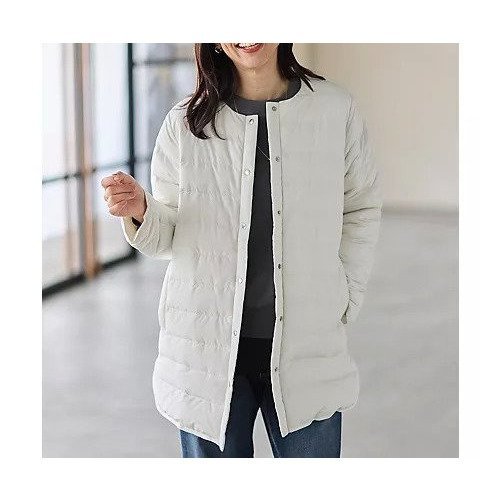 【エニー/ANY】のフレンチダウンロングコート インテリア・キッズ・メンズ・レディースファッション・服の通販 founy(ファニー) ファッション Fashion レディースファッション Fashion for Women アウター Coat / Outerwear Collection コート・ロングコート・ピーコート Long Coats, Peacoats & More 洗える Machine Washable 軽量 Lightweight, Ultra Light シンプル Simple, Minimal ダウン Down, Puffer バランス Balance, Style Balance ライナー Liner, Inner Layer ロング Long, Long-Length A/W・秋冬 Autumn/Winter おすすめ Recommended / Our Picks エクリュ|ID: prp329100004710760 ipo3291000000034028080