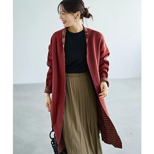 【スタイルデリ/STYLE DELI】のダブルフェイスコーディガン インテリア・キッズ・メンズ・レディースファッション・服の通販 founy(ファニー) https://founy.com/ ファッション Fashion レディースファッション Fashion for Women 秋 Autumn クール Cool, Chic コーディガン Coatigan, Knit Coat シンプル Simple, Minimal スリット Slit, Slit Detail ダブル Double, Double-Breasted トッパー Topper, Light Cardigan 定番 Standard, Basic Item 人気 Popular, Best Seller フェイス Face, Facial Design フラット Flat, Flat Shoes ブルゾン Blouson, Bomber Jacket ポケット Pocket, Pocket Detail リバーシブル Reversible, Two-Sided ロング Long, Long-Length A/W・秋冬 Autumn/Winter 夏 Summer |ID: prp329100004712209 ipo3291000000034037232
