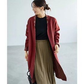 【スタイルデリ/STYLE DELI】のダブルフェイスコーディガン 人気、トレンドファッション・服の通販 founy(ファニー) ファッション Fashion レディースファッション Fashion for Women 秋 Autumn クール Cool, Chic コーディガン Coatigan, Knit Coat シンプル Simple, Minimal スリット Slit, Slit Detail ダブル Double, Double-Breasted トッパー Topper, Light Cardigan 定番 Standard, Basic Item 人気 Popular, Best Seller フェイス Face, Facial Design フラット Flat, Flat Shoes ブルゾン Blouson, Bomber Jacket ポケット Pocket, Pocket Detail リバーシブル Reversible, Two-Sided ロング Long, Long-Length A/W・秋冬 Autumn/Winter 夏 Summer |ID:prp329100004712209