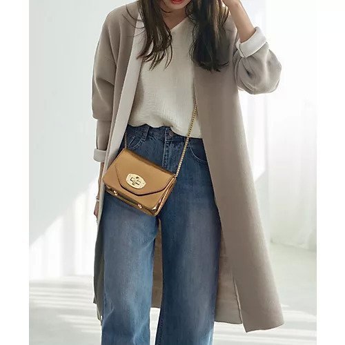 【スタイルデリ/STYLE DELI】のダブルフェイスコーディガン インテリア・キッズ・メンズ・レディースファッション・服の通販 founy(ファニー) 　ファッション　Fashion　レディースファッション　Fashion for Women　秋　Autumn　クール　Cool, Chic　コーディガン　Coatigan, Knit Coat　シンプル　Simple, Minimal　スリット　Slit, Slit Detail　ダブル　Double, Double-Breasted　トッパー　Topper, Light Cardigan　定番　Standard, Basic Item　人気　Popular, Best Seller　フェイス　Face, Facial Design　フラット　Flat, Flat Shoes　ブルゾン　Blouson, Bomber Jacket　ポケット　Pocket, Pocket Detail　リバーシブル　Reversible, Two-Sided　ロング　Long, Long-Length　A/W・秋冬　Autumn/Winter　夏　Summer　モカベージュ|ID: prp329100004712209 ipo3291000000034037240