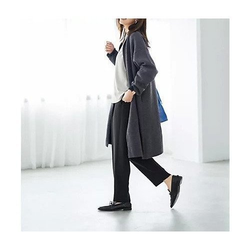 【スタイルデリ/STYLE DELI】のダブルフェイスコーディガン 人気、トレンドファッション・服の通販 founy(ファニー) 　ファッション　Fashion　レディースファッション　Fashion for Women　秋　Autumn　クール　Cool, Chic　コーディガン　Coatigan, Knit Coat　シンプル　Simple, Minimal　スリット　Slit, Slit Detail　ダブル　Double, Double-Breasted　トッパー　Topper, Light Cardigan　定番　Standard, Basic Item　人気　Popular, Best Seller　フェイス　Face, Facial Design　フラット　Flat, Flat Shoes　ブルゾン　Blouson, Bomber Jacket　ポケット　Pocket, Pocket Detail　リバーシブル　Reversible, Two-Sided　ロング　Long, Long-Length　A/W・秋冬　Autumn/Winter　夏　Summer　other-3|ID: prp329100004712209 ipo3291000000034037245