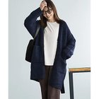 【スタイルデリ/STYLE DELI】のあったかモコモコニットガウン ネイビー|ID:prp329100004712212