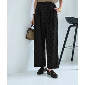 【スタイルデリ/STYLE DELI】 フロッキードットワイドパンツ人気、トレンドファッション・服の通販 founy(ファニー) ファッション Fashion レディースファッション Fashion for Women パンツ Pants & Trousers 春 Spring ストレッチ Stretch, Stretchy Fabric ストレート Straight, Straight Cut スニーカー Sneakers, Trainers スリット Slit, Slit Detail スーツ Suit, Formalwear タンク Tank Top, Sleeveless Top ドット Polka Dot, Dot Pattern フロント Front, Front Design ベロア Velour, Soft Velvet ポケット Pocket, Pocket Detail ループ Loop, Loop Knit ワイド Wide, Wide Fit 冬 Winter / This Winter 夏 Summer |ID:prp329100004712215