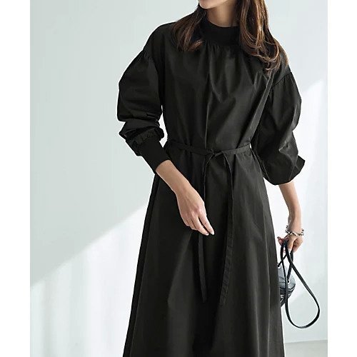 【スタイルデリ/STYLE DELI】の【LUXE】リブポイントロングワンピース 人気、トレンドファッション・服の通販 founy(ファニー) 　ファッション　Fashion　レディースファッション　Fashion for Women　ワンピース　Dresses　インナー　Innerwear　エレガント 上品　Elegant　春　Spring　ギャザー　Gathered, Ruffled　クール　Cool, Chic　ショルダー　Shoulder, Shoulder Strap　スタンド　Stand Collar, Upright Stand　スニーカー　Sneakers, Trainers　タイプライター　Typewriter Fabric, Crisp Cotton　ダメージ　Distressed, Destroyed　ドロップ　Drop Shoulder, Dropped Style　フォルム　Silhouette, Form　ペチコート　Petticoat, Underskirt　ポケット　Pocket, Pocket Detail　リボン　Ribbon, Bow　リュック　Backpack, Rucksack　ループ　Loop, Loop Knit　ロング　Long, Long-Length　おすすめ　Recommended / Our Picks　夏　Summer　other-2|ID: prp329100004712216 ipo3291000000034037295