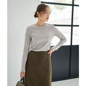 【スタイルデリ/STYLE DELI】 中太リブBASIC長袖カットソートップス人気、トレンドファッション・服の通販 founy(ファニー) ファッション Fashion レディースファッション Fashion for Women トップス・カットソー Cut & Sew Tops カットソー・ベーシックTシャツ Cut-and-Sewn Tops / Stretch Tees & Basics イエロー Yellow カットソー Cut and Sewn Top カーディガン Cardigan, Knitwear サロペット Overalls, Salopette シンプル Simple, Minimal ジャケット Jacket, Outerwear ストレート Straight, Straight Cut スリット Slit, Slit Detail 定番 Standard, Basic Item 長袖 Long Sleeve, Full Sleeve フィット Fit, Slim Fit |ID:prp329100004714069