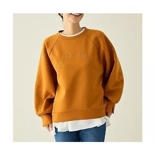 【エニー/ANY】のロゴ刺繍ダンボールトレーナー インテリア・キッズ・メンズ・レディースファッション・服の通販 founy(ファニー) https://founy.com/ ファッション Fashion レディースファッション Fashion for Women インナー Innerwear ストレッチ Stretch, Stretchy Fabric スリット Slit, Slit Detail デニム Denim, Jeans Material トレーナー Sweatshirt, Trainer ボトム Bottoms, Lower Wear ワンポイント One Point, Statement Accent おすすめ Recommended / Our Picks エレガント 上品 Elegant |ID: prp329100004714092 ipo3291000000034057122