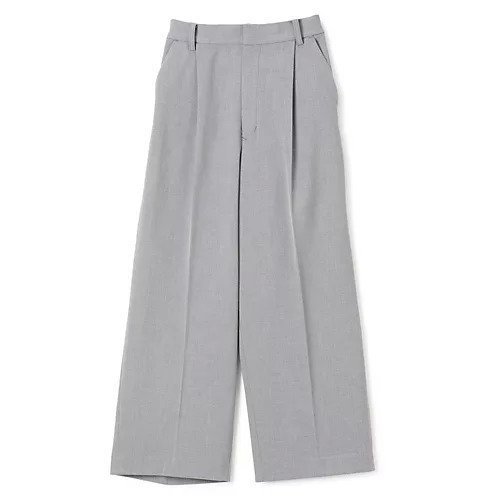 【フローレント/FLORENT】のCENTER PRESS WIDEーLEG PANTS インテリア・キッズ・メンズ・レディースファッション・服の通販 founy(ファニー) 　ファッション　Fashion　レディースファッション　Fashion for Women　パンツ　Pants & Trousers　センター　Center, Center Line　フロント　Front, Front Design　ワイド　Wide, Wide Fit　ビジネス 仕事 通勤　Business / Work / Commuting　GRY|ID: prp329100004714103 ipo3291000000034057221