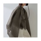 【ウィムガゼット/Whim Gazette】の【Christian AKS】Wool Fringe Stole モカ|ID:prp329100004714116
