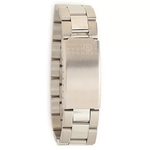 【エムエム6 メゾン マルタン マルジェラ/MM6 Maison Martin Margiela】のBRACELET インテリア・キッズ・メンズ・レディースファッション・服の通販 founy(ファニー) https://founy.com/ ファッション Fashion レディースファッション Fashion for Women ジュエリー Jewelry チェーン＆カフブレスレット Cuff & Chain Bracelets 2025年 2025 2025-2026秋冬・A/W Autumn/Winter 2025–26 AW25–26 シルバー Silver, Metallic Silver シンプル Simple, Minimal ブレスレット Bracelet, Wristband プレート Plate, Dish 腕時計 Wristwatch |ID: prp329100004714121 ipo3291000000034057367