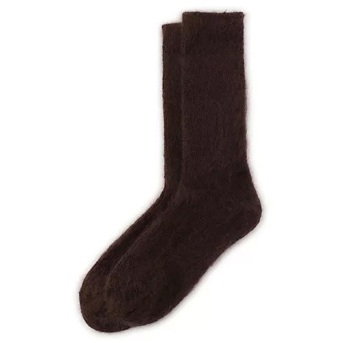 【ペレック/pelleq】のmohair socks インテリア・キッズ・メンズ・レディースファッション・服の通販 founy(ファニー) 　ファッション　Fashion　レディースファッション　Fashion for Women　ソックス&靴下　Socks & Hosiery　2025年　2025　2025-2026秋冬・A/W　Autumn/Winter 2025–26 AW25–26　ギフト プレゼント　Gift / Present　ソックス　Socks, Hosiery　ベーシック　Basic, Essential　A/W・秋冬　Autumn/Winter　cacao|ID: prp329100004714122 ipo3291000000034057376