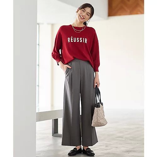 【エニー/ANY】の【6サイズ展開/洗濯機可/UVケア/ウエストゴム】イージーワイドパンツ 人気、トレンドファッション・服の通販 founy(ファニー) 　ファッション　Fashion　レディースファッション　Fashion for Women　パンツ　Pants & Trousers　ジャケット　Jacket, Outerwear　スウェット / スエット　Sweatshirt, Sweatwear　ストレッチ　Stretch, Stretchy Fabric　スニーカー　Sneakers, Trainers　バランス　Balance, Style Balance　フラット　Flat, Flat Shoes　リラックス　Relax, Relaxed Fit　おすすめ　Recommended / Our Picks　エレガント 上品　Elegant　other-3|ID: prp329100004714125 ipo3291000000034057405