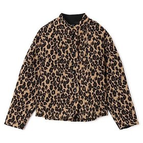 【シンメ/SINME】のレオパードジャケット 人気、トレンドファッション・服の通販 founy(ファニー) ファッション Fashion レディースファッション Fashion for Women アウター Coat / Outerwear Collection レディースジャケット・軽アウター Jackets なめらか Smooth, Silky Texture キュプラ Cupro, Eco Fabric ジャカード／ジャガード Jacquard, Woven Pattern ジャケット Jacket, Outerwear スタンド Stand Collar, Upright Stand チェック Check, Plaid, Tartan レオパード Leopard, Animal Print ロング Long, Long-Length |ID:prp329100004714126