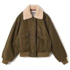 【ミュベール/MUVEIL】のワイルドシングスコラボ ボンバージャケット 人気、トレンドファッション・服の通販 founy(ファニー) ファッション Fashion レディースファッション Fashion for Women アウター Coat / Outerwear Collection レディースジャケット・軽アウター Jackets 2025年 2025 2025-2026秋冬・A/W Autumn/Winter 2025–26 AW25–26 おすすめ Recommended / Our Picks コラボ Collaboration, Collab スカーフ Scarf, Neckwear ブルゾン Blouson, Bomber Jacket モチーフ Motif, Design Theme リバーシブル Reversible, Two-Sided 秋 Autumn thumbnail khaki|ID: prp329100004714127 ipo3291000000034057416