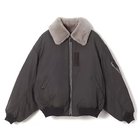 【ビューティフル ピープル/beautiful people】のdouble-end fur taffeta B-15 blouson gray|ID:prp329100004714128