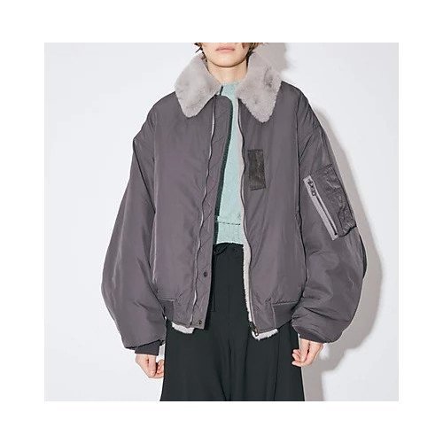 【ビューティフル ピープル/beautiful people】のdouble-end fur taffeta B-15 blouson 人気、トレンドファッション・服の通販 founy(ファニー) 　ファッション　Fashion　レディースファッション　Fashion for Women　アウター　Coat / Outerwear Collection　ブルゾンジャケット・スポーティアウター　Blouson Jackets　2025年　2025　2025-2026秋冬・A/W　Autumn/Winter 2025–26 AW25–26　コンパクト　Compact, Small Size　ジャケット　Jacket, Outerwear　ポケット　Pocket, Pocket Detail　リアル　Real, Realistic　other-3|ID: prp329100004714128 ipo3291000000035031966