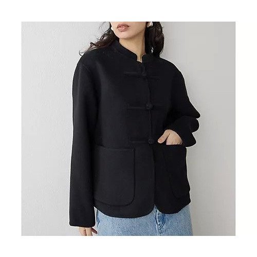 【ウィムガゼット/Whim Gazette】の【Christian AKS】Wool China Jacket インテリア・キッズ・メンズ・レディースファッション・服の通販 founy(ファニー) https://founy.com/ ファッション Fashion レディースファッション Fashion for Women アウター Coat / Outerwear Collection レディースジャケット・軽アウター Jackets クラシック Classic, Timeless Style ショート Short, Short Length シンプル Simple, Minimal ジャケット Jacket, Outerwear モダン Modern, Contemporary 2025年 2025 2025-2026秋冬・A/W Autumn/Winter 2025–26 AW25–26 |ID: prp329100004714131 ipo3291000000034057444