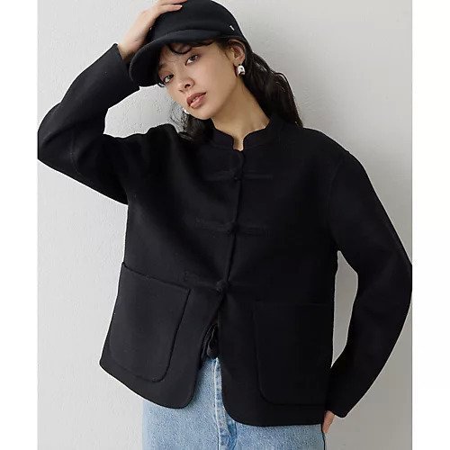 【ウィムガゼット/Whim Gazette】の【Christian AKS】Wool China Jacket 人気、トレンドファッション・服の通販 founy(ファニー) 　ファッション　Fashion　レディースファッション　Fashion for Women　アウター　Coat / Outerwear Collection　レディースジャケット・軽アウター　Jackets　クラシック　Classic, Timeless Style　ショート　Short, Short Length　シンプル　Simple, Minimal　ジャケット　Jacket, Outerwear　モダン　Modern, Contemporary　2025年　2025　2025-2026秋冬・A/W　Autumn/Winter 2025–26 AW25–26　other-2|ID: prp329100004714131 ipo3291000000034057449