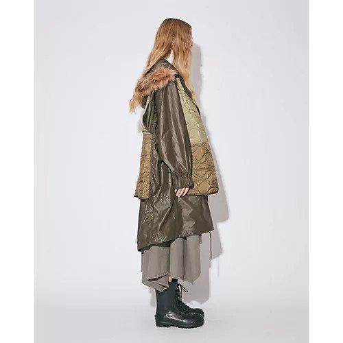 【ビューティフル ピープル/beautiful people】のmultilayering highc-ount chintz modscoat 人気、トレンドファッション・服の通販 founy(ファニー) 　ファッション　Fashion　レディースファッション　Fashion for Women　アウター　Coat / Outerwear Collection　コート・ロングコート・ピーコート　Long Coats, Peacoats & More　モッズコート・ミリタリー風アウター　Mods & Field Coats　2025年　2025　2025-2026秋冬・A/W　Autumn/Winter 2025–26 AW25–26　キルティング　Quilted, Quilting　ベスト　Vest, Waistcoat　モッズコート　Mods Coat, Military Parka　ライナー　Liner, Inner Layer　軽量　Lightweight, Ultra Light　other-2|ID: prp329100004714133 ipo3291000000034057459