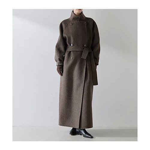 【ウィムガゼット/Whim Gazette】の【Christian AKS】Wool Double Coat インテリア・キッズ・メンズ・レディースファッション・服の通販 founy(ファニー) https://founy.com/ ファッション Fashion レディースファッション Fashion for Women アウター Coat / Outerwear Collection コート・ロングコート・ピーコート Long Coats, Peacoats & More シンプル Simple, Minimal バランス Balance, Style Balance ミックス Mix, Mixed Style ロング Long, Long-Length エレガント 上品 Elegant 2025年 2025 2025-2026秋冬・A/W Autumn/Winter 2025–26 AW25–26 |ID: prp329100004714135 ipo3291000000034057469