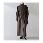【ウィムガゼット/Whim Gazette】の【Christian AKS】Wool Double Coat 人気、トレンドファッション・服の通販 founy(ファニー) ファッション Fashion レディースファッション Fashion for Women アウター Coat / Outerwear Collection コート・ロングコート・ピーコート Long Coats, Peacoats & More シンプル Simple, Minimal バランス Balance, Style Balance ミックス Mix, Mixed Style ロング Long, Long-Length エレガント 上品 Elegant 2025年 2025 2025-2026秋冬・A/W Autumn/Winter 2025–26 AW25–26 thumbnail ブラウン|ID: prp329100004714135 ipo3291000000034057470