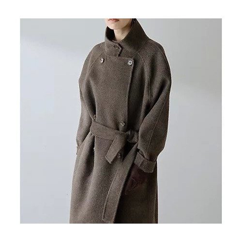 【ウィムガゼット/Whim Gazette】の【Christian AKS】Wool Double Coat 人気、トレンドファッション・服の通販 founy(ファニー) 　ファッション　Fashion　レディースファッション　Fashion for Women　アウター　Coat / Outerwear Collection　コート・ロングコート・ピーコート　Long Coats, Peacoats & More　シンプル　Simple, Minimal　バランス　Balance, Style Balance　ミックス　Mix, Mixed Style　ロング　Long, Long-Length　エレガント 上品　Elegant　2025年　2025　2025-2026秋冬・A/W　Autumn/Winter 2025–26 AW25–26　other-2|ID: prp329100004714135 ipo3291000000034057471