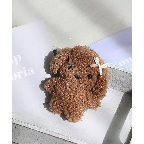 【コレカラ/collecala】のもこもこミニプードルキーホルダー/チャーム インテリア・キッズ・メンズ・レディースファッション・服の通販 founy(ファニー) 　ファッション　Fashion　レディースファッション　Fashion for Women　おすすめ　Recommended / Our Picks　キーホルダー　Keychain, Key Holder　スマホ　Smartphone, Mobile Device　チャーム　Charm, Pendant　ポーチ　Pouch, Small Case　リアル　Real, Realistic　ワンポイント　One Point, Statement Accent　ブラウン|ID: prp329100004714137 ipo3291000000034639293