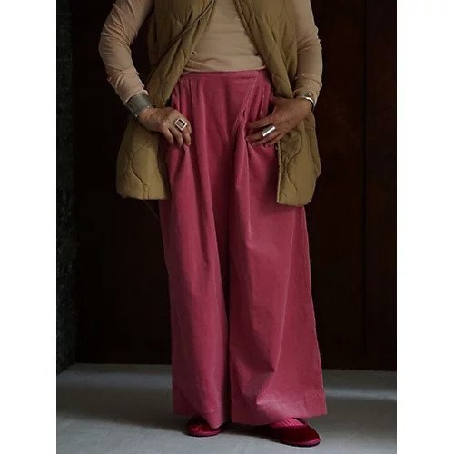 【ナナデコール/nanadecor】のKOコーデュロイタックワイドパンツ インテリア・キッズ・メンズ・レディースファッション・服の通販 founy(ファニー) https://founy.com/ ファッション Fashion レディースファッション Fashion for Women パンツ Pants & Trousers |ID: prp329100004714271 ipo3291000000034058522