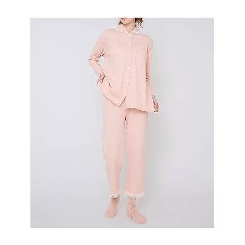 【ナナデコール/nanadecor】のスズラン襟付きパジャマトップス 人気、トレンドファッション・服の通販 founy(ファニー) ファッション Fashion レディースファッション Fashion for Women トップス・カットソー Cut & Sew Tops おすすめ Recommended / Our Picks アンティーク Antique-Inspired カットソー Cut and Sewn Top ギャザー Gathered, Ruffled セットアップ Set-Up, Coordinated Outfit フェミニン Feminine, Girly レース Lace, Lace Fabric 長袖 Long Sleeve, Full Sleeve other-1|ID: prp329100004714290 ipo3291000000034058661