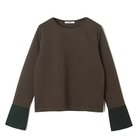 【エクラ/eclat】の【宮崎桃代さん別注】カフスつきダンボールプルオーバー ブラウン|ID:prp329100004715366