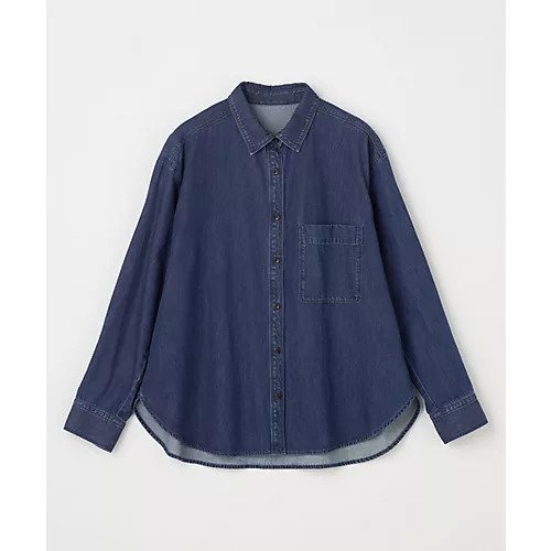 【レキュップ/LEQUIPE】のデニムシャツ5.9oz 人気、トレンドファッション・服の通販 founy(ファニー) 　ファッション　Fashion　レディースファッション　Fashion for Women　トップス・カットソー　Cut & Sew Tops　シャツ・ブラウス・オフィスカジュアル　Elegant Blouses & Button-Ups　ジャケット　Jacket, Outerwear　デニム　Denim, Jeans Material　トレンド　Trend, Trending Now　フロント　Front, Front Design　ベスト　Vest, Waistcoat　洗える　Machine Washable　羽織　Haori, Light Jacket　 other-1|ID: prp329100004715369 ipo3291000000034068258