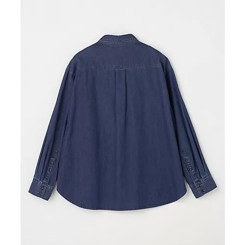 【レキュップ/LEQUIPE】のデニムシャツ5.9oz 人気、トレンドファッション・服の通販 founy(ファニー) 　ファッション　Fashion　レディースファッション　Fashion for Women　トップス・カットソー　Cut & Sew Tops　シャツ・ブラウス・オフィスカジュアル　Elegant Blouses & Button-Ups　ジャケット　Jacket, Outerwear　デニム　Denim, Jeans Material　トレンド　Trend, Trending Now　フロント　Front, Front Design　ベスト　Vest, Waistcoat　洗える　Machine Washable　羽織　Haori, Light Jacket　other-3|ID: prp329100004715369 ipo3291000000034068263