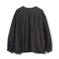 【イーバイエクラ/E by eclat】の【斉藤くみさんコラボ】タック入りTブラウス 人気、トレンドファッション・服の通販 founy(ファニー) ファッション Fashion レディースファッション Fashion for Women トップス・カットソー Cut & Sew Tops シャツ・ブラウス・オフィスカジュアル Elegant Blouses & Button-Ups コラボ Collaboration, Collab スリット Slit, Slit Detail ベーシック Basic, Essential 洗える Machine Washable |ID:prp329100004715373