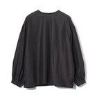 【イーバイエクラ/E by eclat】の【斉藤くみさんコラボ】タック入りTブラウス 人気、トレンドファッション・服の通販 founy(ファニー) ファッション Fashion レディースファッション Fashion for Women トップス・カットソー Cut & Sew Tops シャツ・ブラウス・オフィスカジュアル Elegant Blouses & Button-Ups コラボ Collaboration, Collab スリット Slit, Slit Detail ベーシック Basic, Essential 洗える Machine Washable thumbnail ブラック|ID: prp329100004715373 ipo3291000000034068282