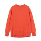 【ドロウェル/drawell】のバックフレアクルーネックニット 人気、トレンドファッション・服の通販 founy(ファニー) ファッション Fashion レディースファッション Fashion for Women トップス・カットソー Cut & Sew Tops ニット Knit Tops & Sweaters なめらか Smooth, Silky Texture エレガント 上品 Elegant フレア Flare, Flared ヨーク Yoke, Yoke Design 洗える Machine Washable thumbnail オレンジ|ID: prp329100004715380 ipo3291000000034068340