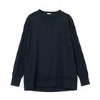 【ドロウェル/drawell】のバックフレアクルーネックニット ブラック|ID: prp329100004715380 ipo3291000000035202601