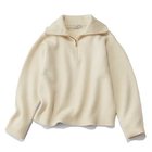 【その他のブランド/Other】の【Marisol別注】ハーフジップニット オフホワイト|ID: prp329100004715388 ipo3291000000035414083