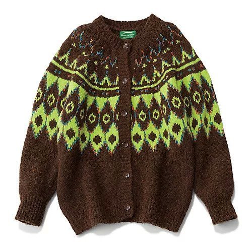 【グリーンバター/GREEN BUTTER】のAlpaca Nordic Cardigan インテリア・キッズ・メンズ・レディースファッション・服の通販 founy(ファニー) https://founy.com/ ファッション Fashion レディースファッション Fashion for Women トップス・カットソー Cut & Sew Tops カーディガン・羽織り Layered Style Cardigans シンプル Simple, Minimal 定番 Standard, Basic Item |ID: prp329100004715394 ipo3291000000034068416