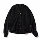 【エムセブンデイズ/M7days】の【東原妙子さんコラボ】着丈が選べるV ネックカーディガン ブラック|ID:prp329100004715396