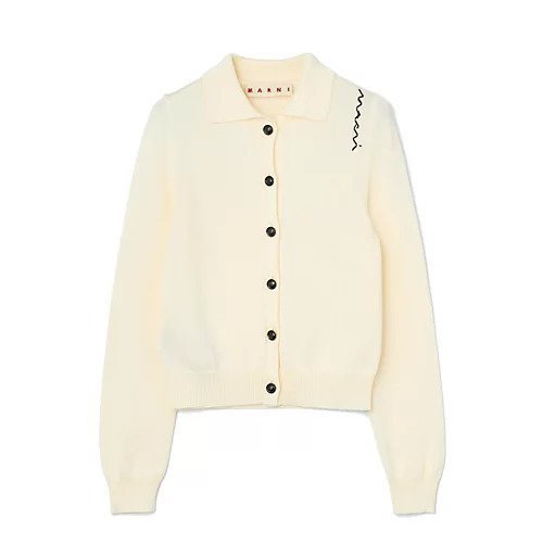 【マルニ/MARNI】のCARDIGAN インテリア・キッズ・メンズ・レディースファッション・服の通販 founy(ファニー) 　ファッション　Fashion　レディースファッション　Fashion for Women　トップス・カットソー　Cut & Sew Tops　カーディガン・羽織り　Layered Style Cardigans　カーディガン　Cardigan, Knitwear　チェック　Check, Plaid, Tartan　ホワイト|ID: prp329100004715401 ipo3291000000034068467