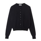 【エクラ/eclat】の【宮崎桃代さん別注】バックロゴカーディガン (別注)ブラック×オレンジロゴ|ID:prp329100004715403