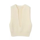 【ロエフ/LOEFF】のニットベスト オフホワイト|ID: prp329100004715409 ipo3291000000035292097